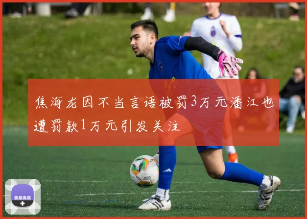 焦海龙因不当言语被罚3万元潘江也遭罚款1万元引发关注